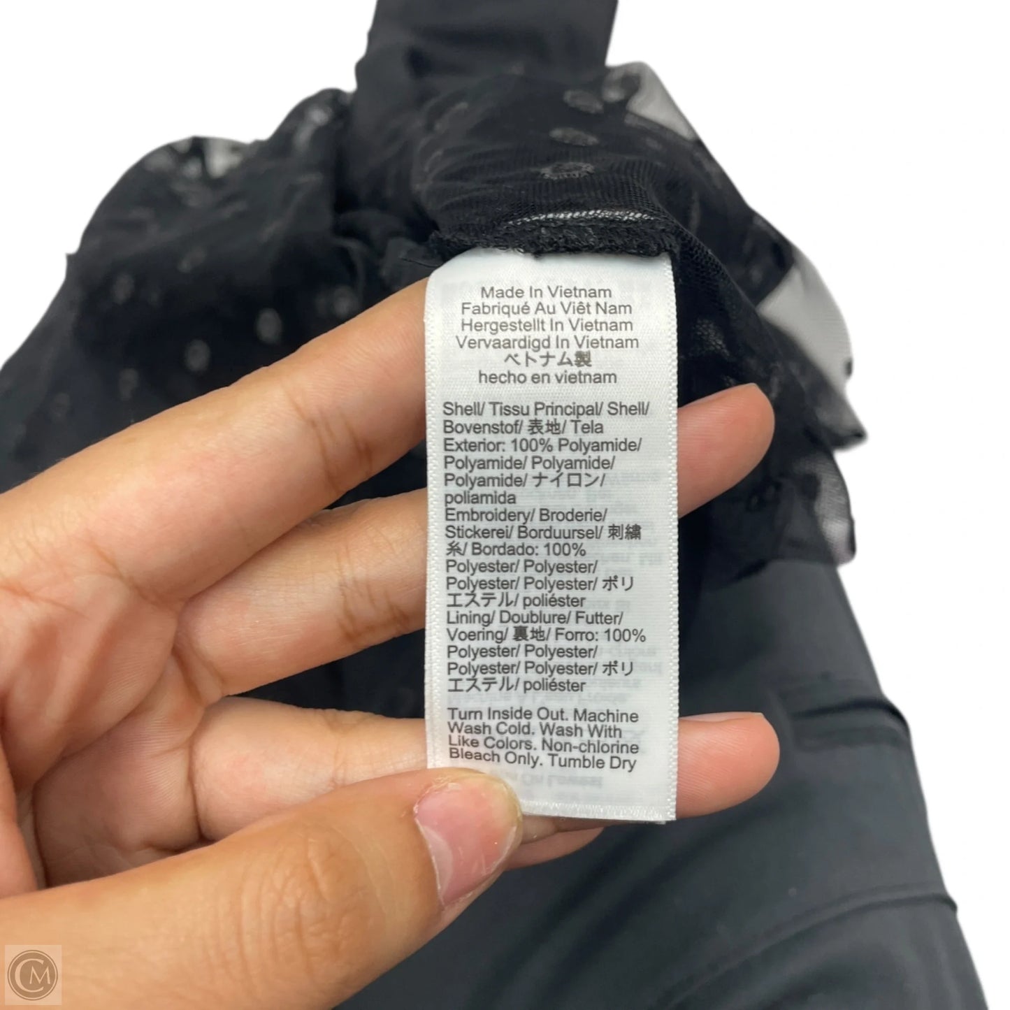 Top Short Sleeve By J. Crew In Black, Size: S