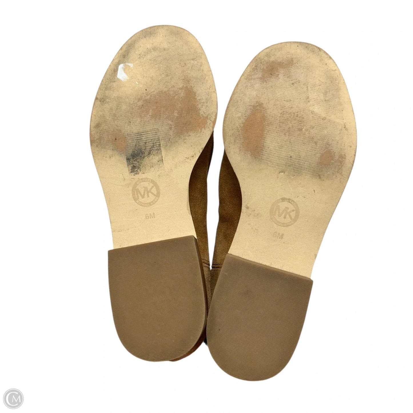 Boots Leather By Michael By Michael Kors In Brown, Size: 6