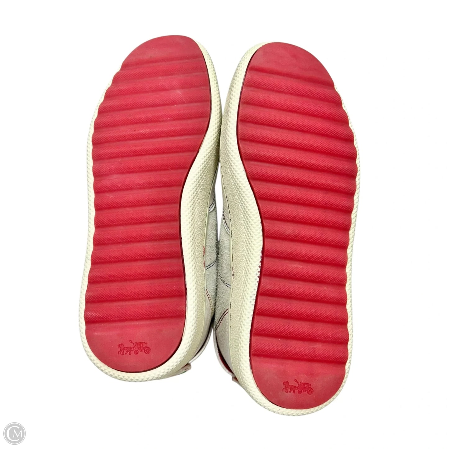 Shoes Designer By Coach In Cream, Size: 9