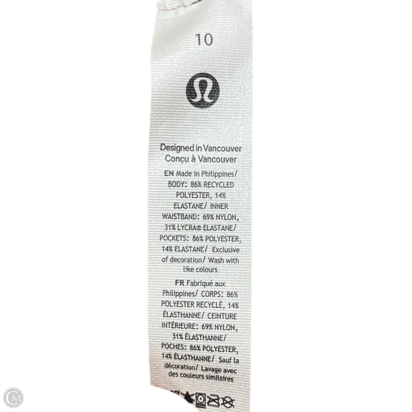 Athletic Pants By Lululemon In Taupe, Size: M