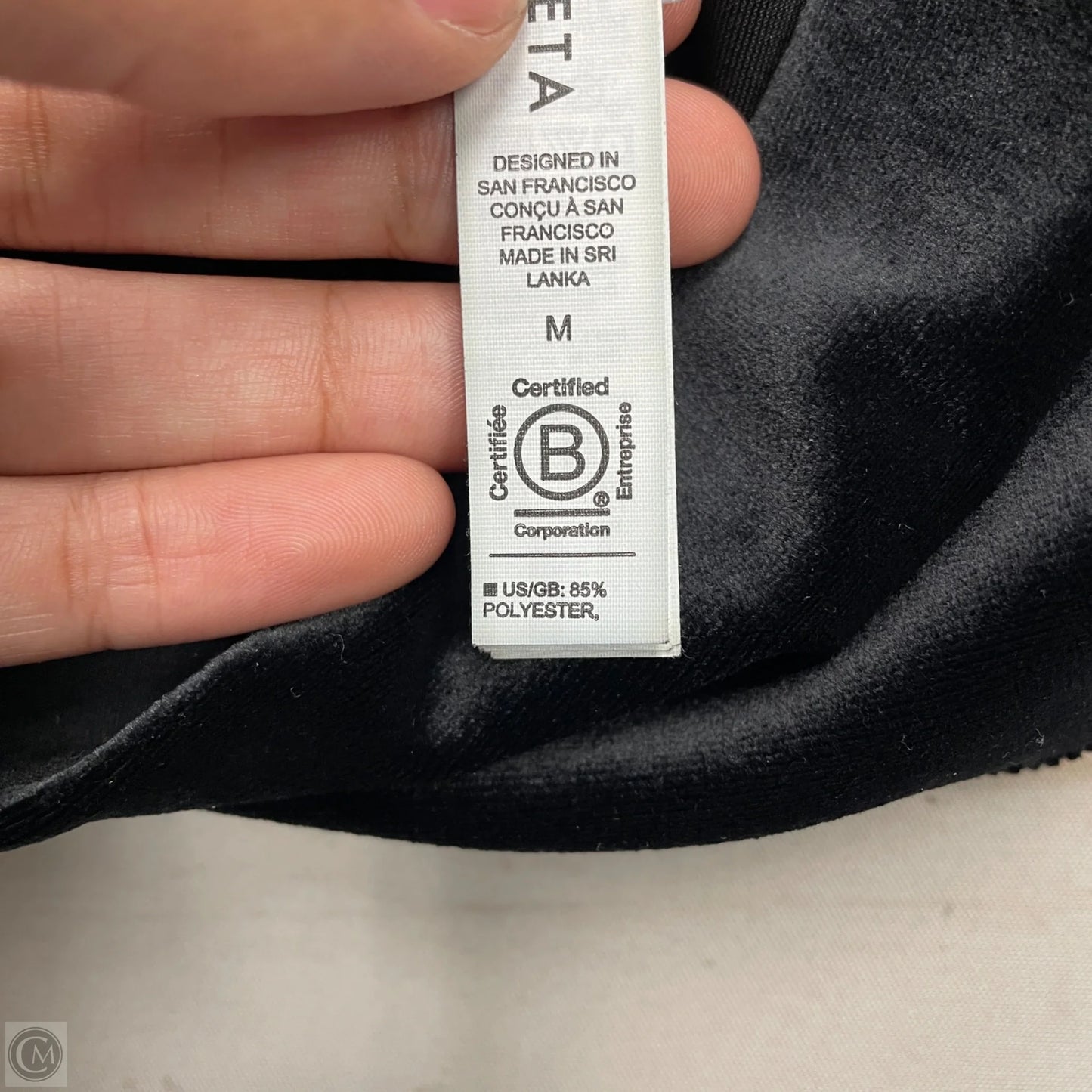 Athletic Leggings By Athleta In Black, Size: M