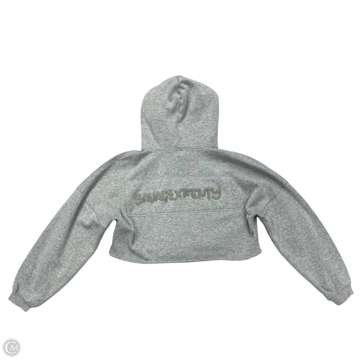 Sweatshirt Hoodie By Savage x Fenty In Grey, Size: L