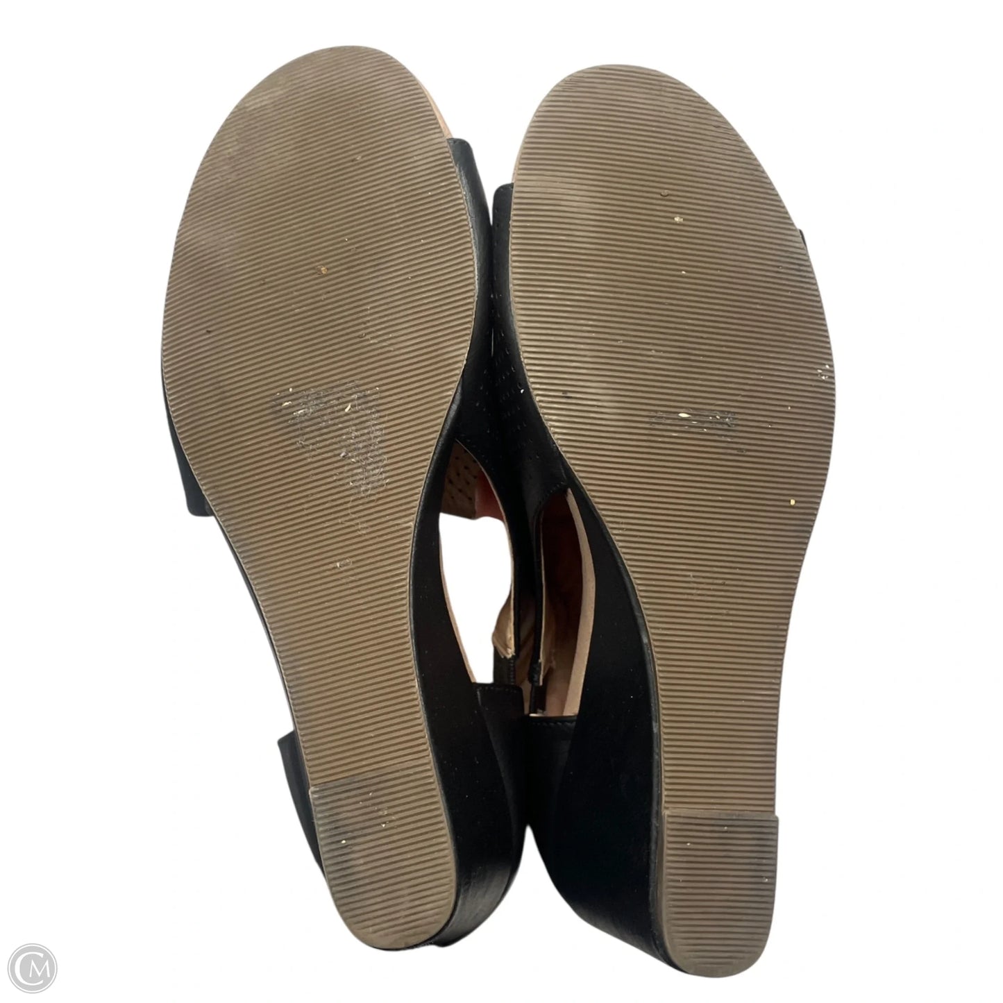 Shoes Heels Wedge By Journee In Black, Size: 8