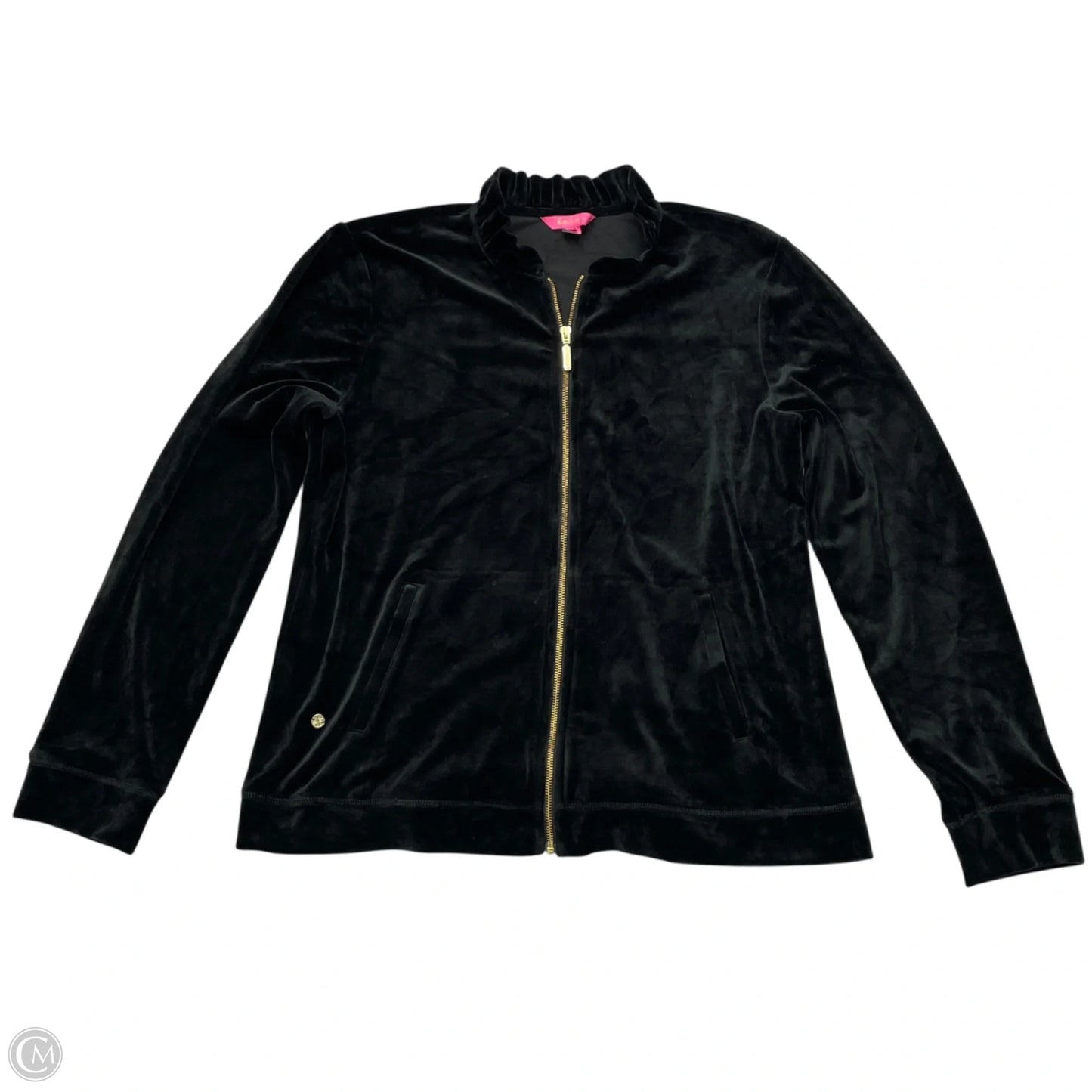 Jacket Designer By Lilly Pulitzer In Black, Size: Xl