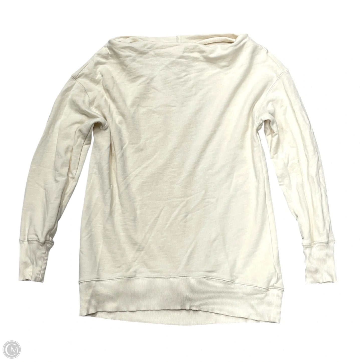 Sweatshirt Crewneck By Pilcro In Cream, Size: Xs