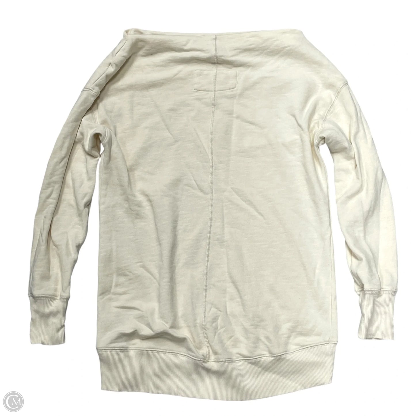 Sweatshirt Crewneck By Pilcro In Cream, Size: Xs