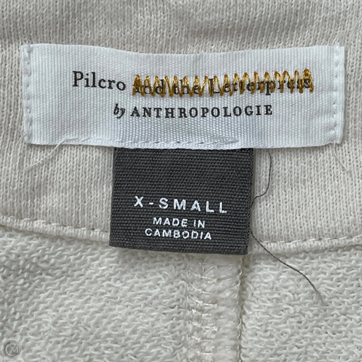 Sweatshirt Crewneck By Pilcro In Cream, Size: Xs