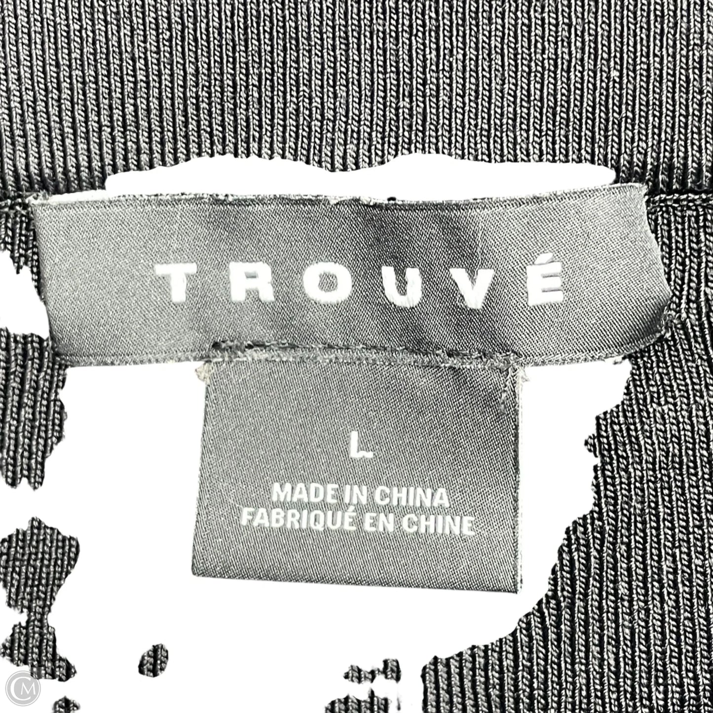 Skirt Midi By Trouve In Black, Size: L