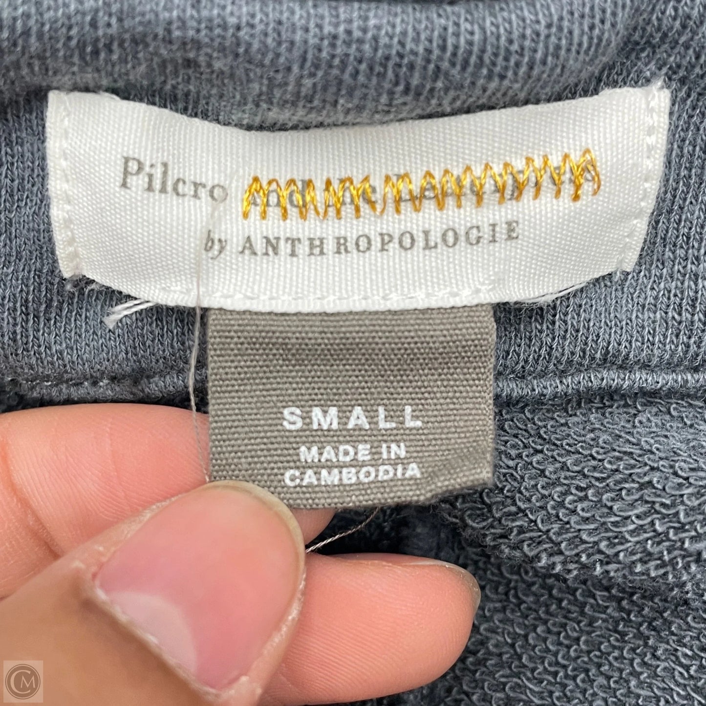 Sweatshirt Crewneck By Pilcro In Grey, Size: S