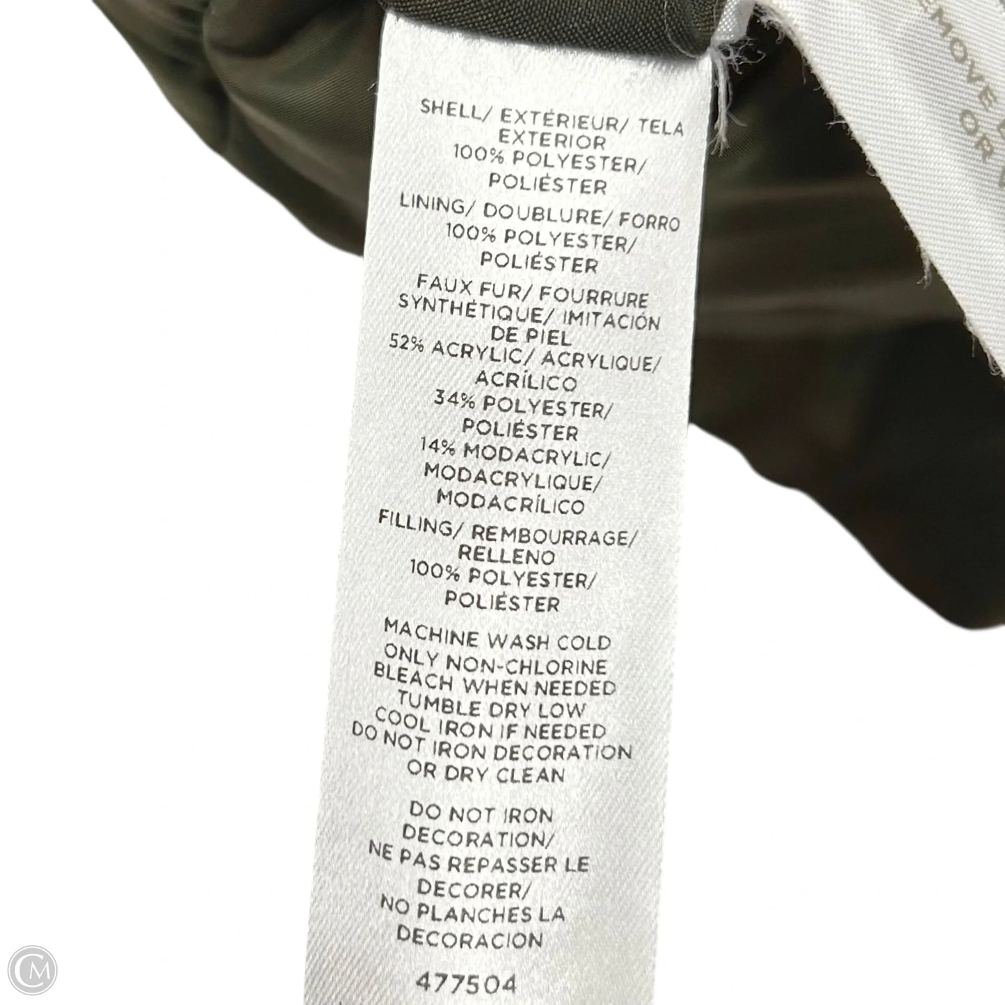 Coat Puffer & Quilted By Loft In Green, Size: Xl