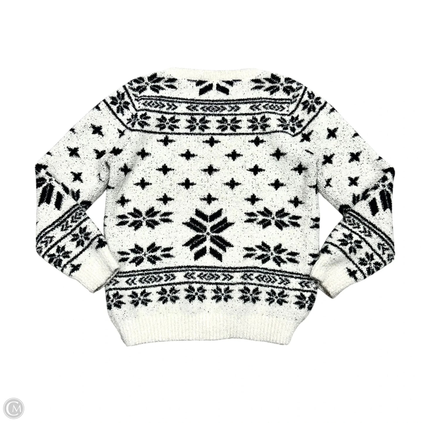 Sweater By Barefoot Dreams In Blue & White, Size: S