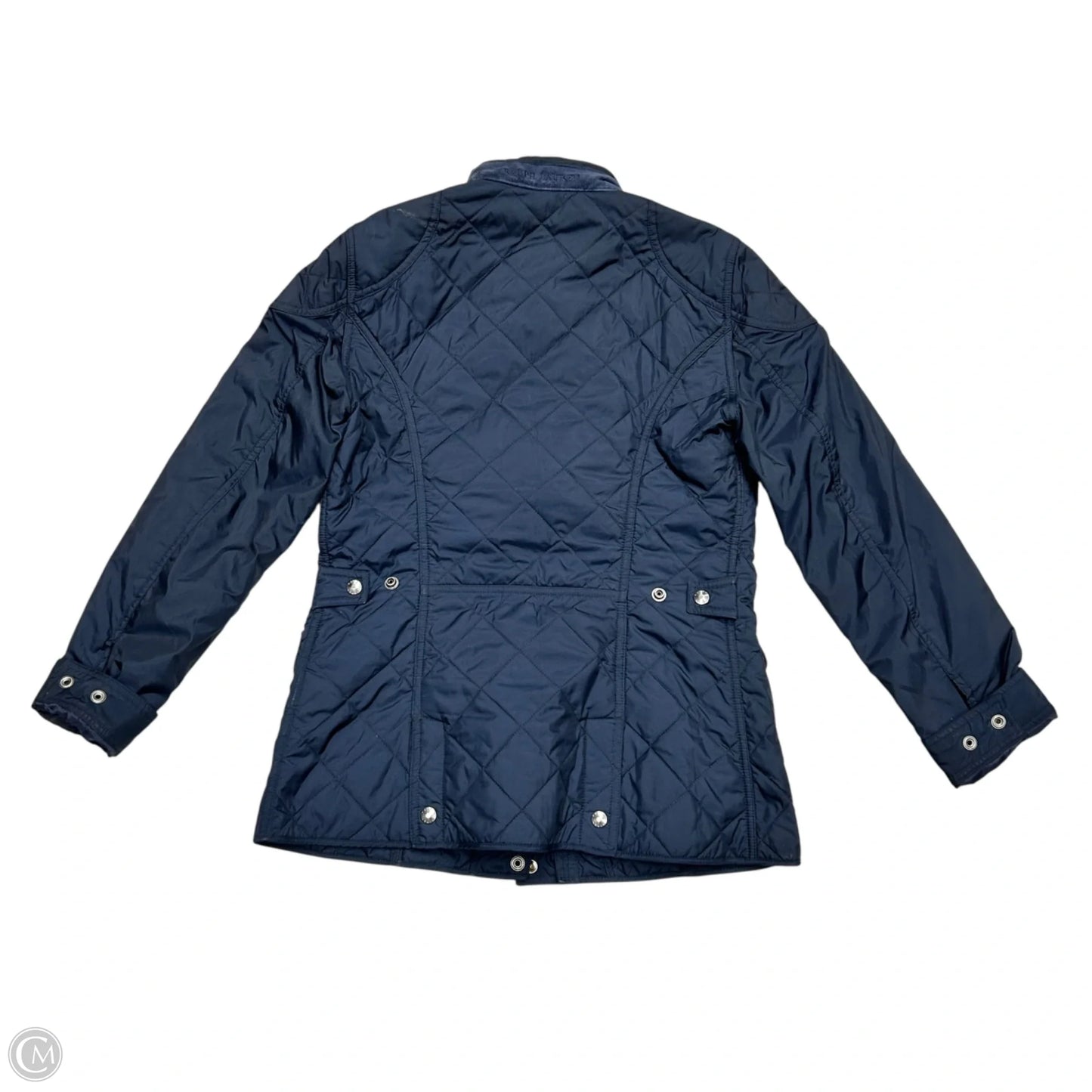 Jacket Puffer & Quilted By Polo Ralph Lauren In Navy, Size: M