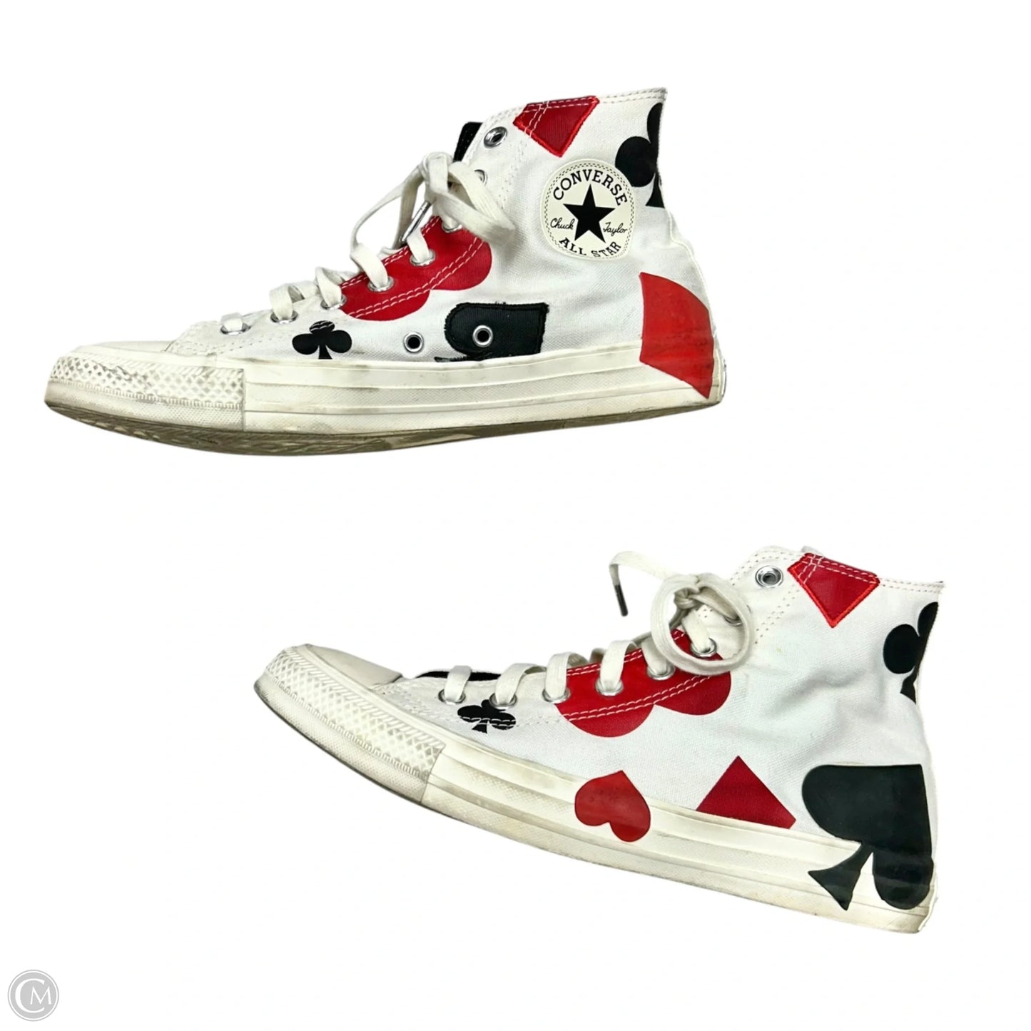 Shoes Sneakers By Converse In Black & White, Size: 10
