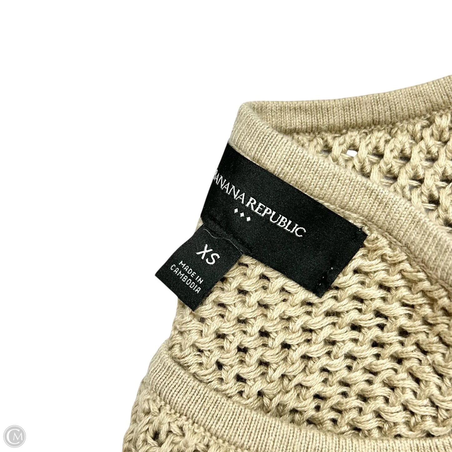 Sweater By Banana Republic In Tan, Size: Xs