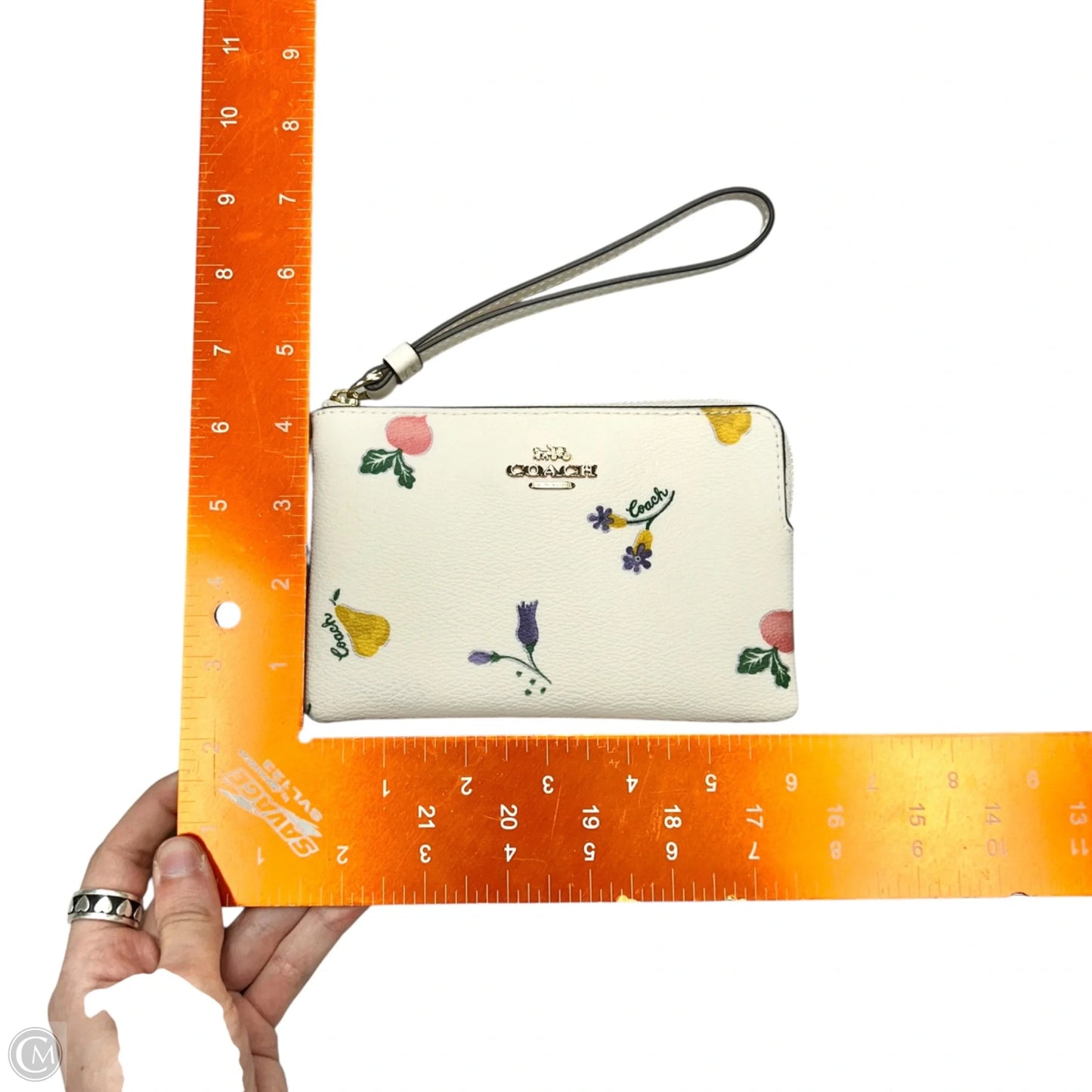 Wristlet Designer By Coach, Size: Small