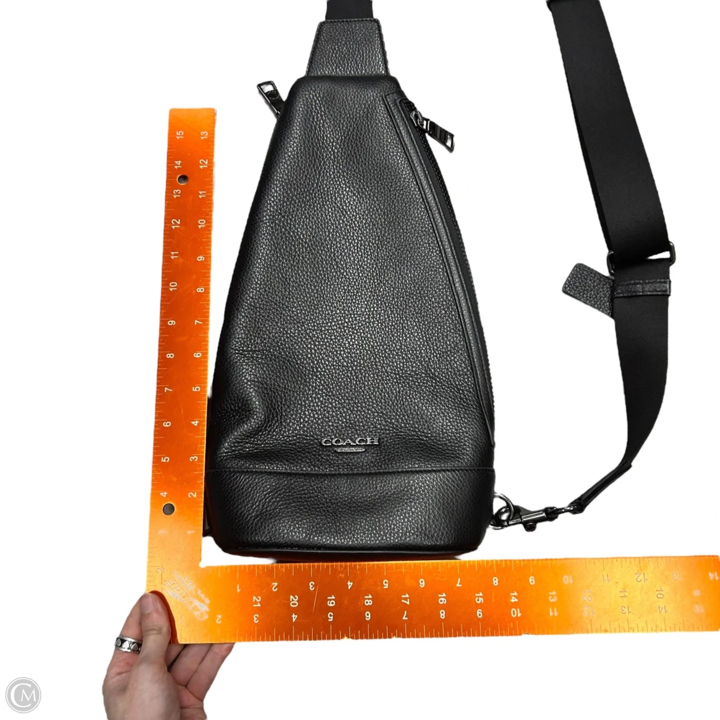 Crossbody Designer By Coach, Size: Medium