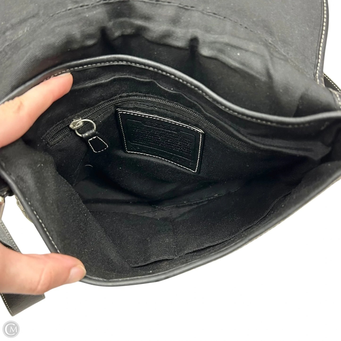 Crossbody Designer By Coach, Size: Medium