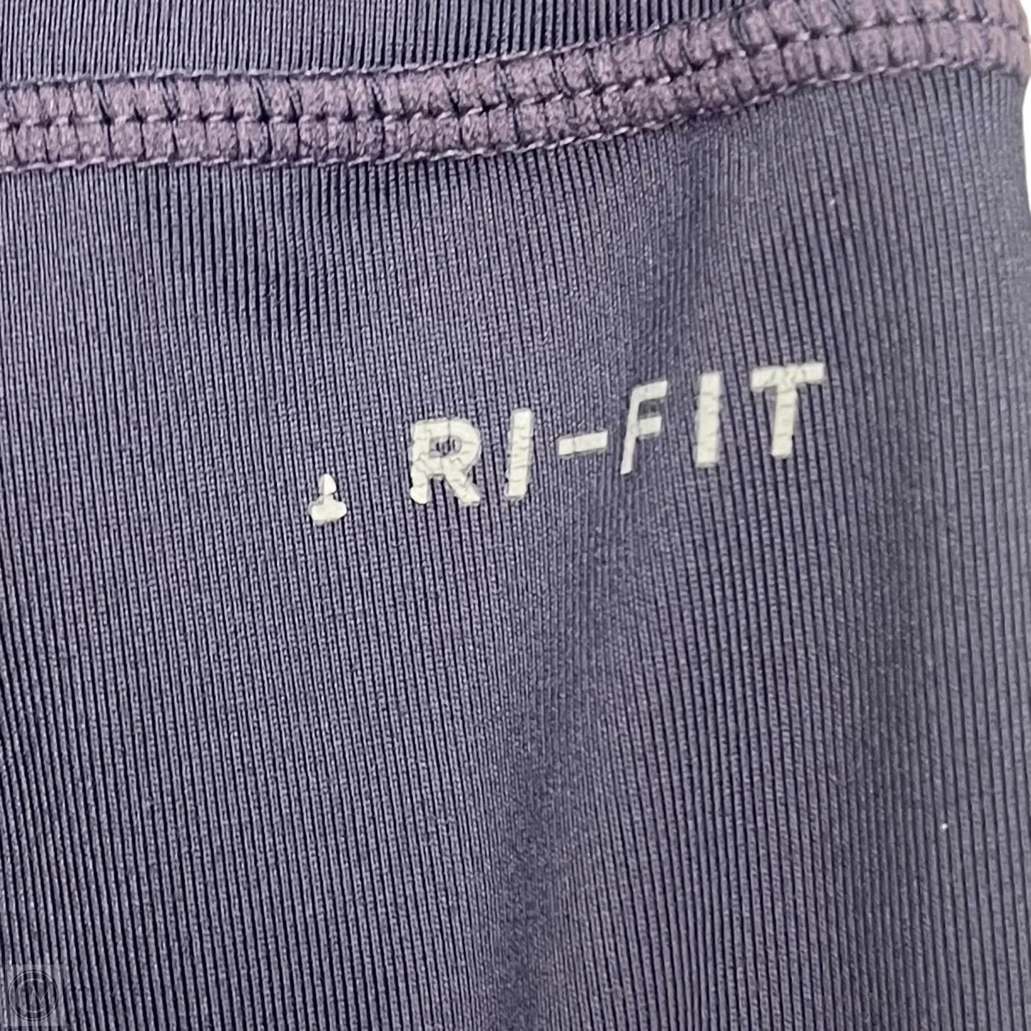 Athletic Leggings By Nike Apparel In Purple, Size: 2x