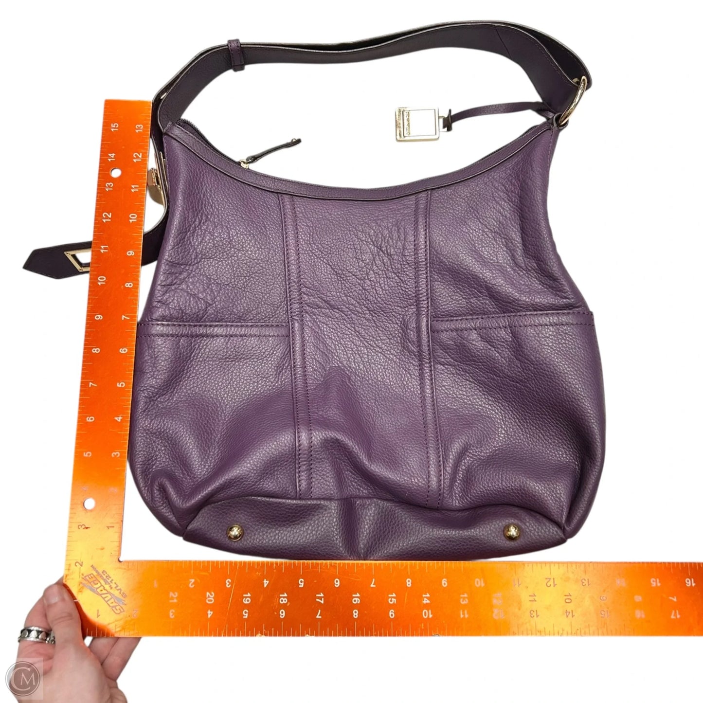 Handbag Leather By Tignanello Purses, Size: Medium