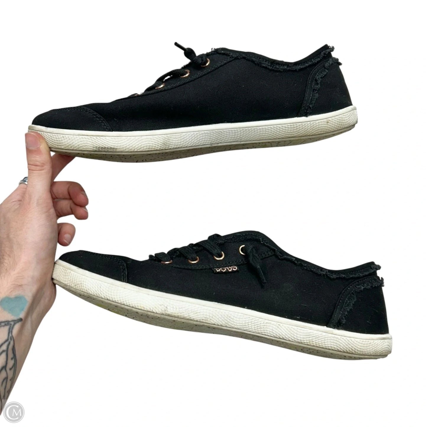 Shoes Sneakers By Bobs In Black, Size: 9