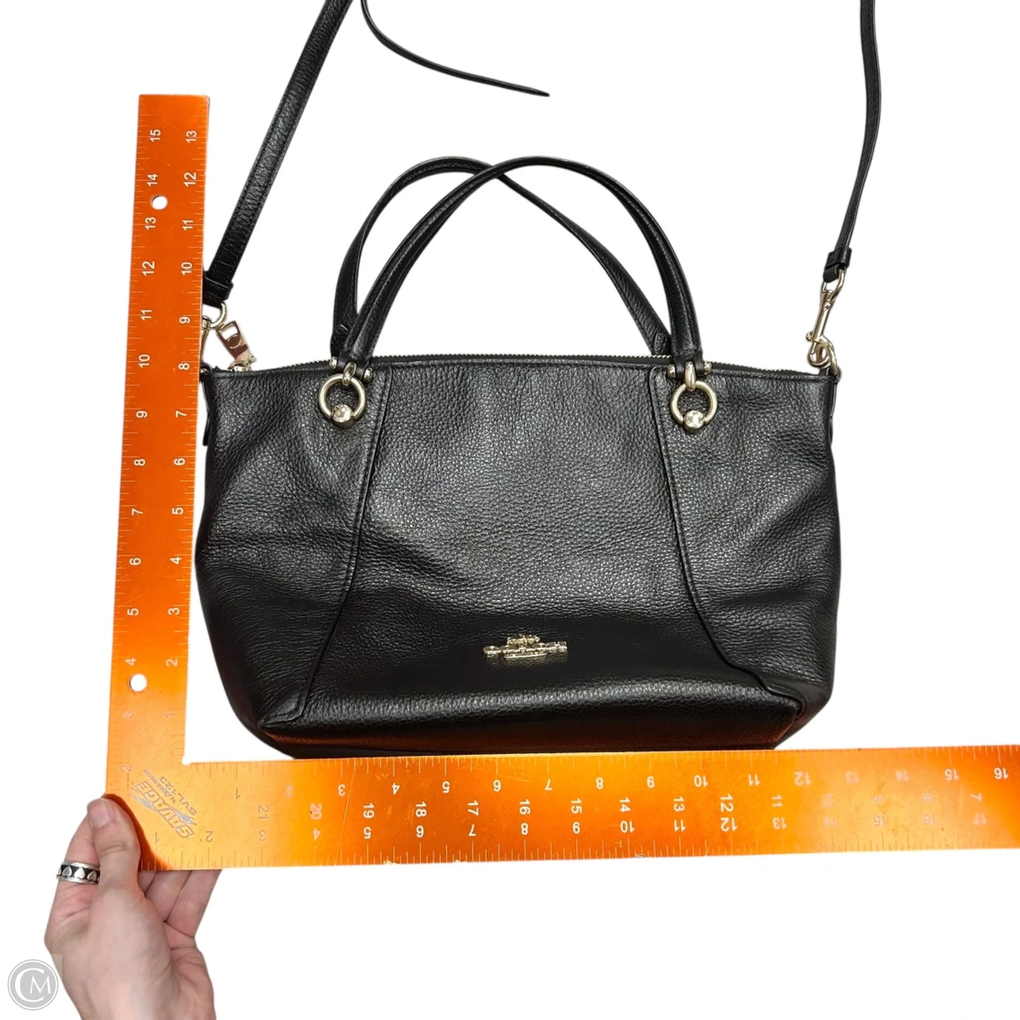 Crossbody Designer By Coach, Size: Small