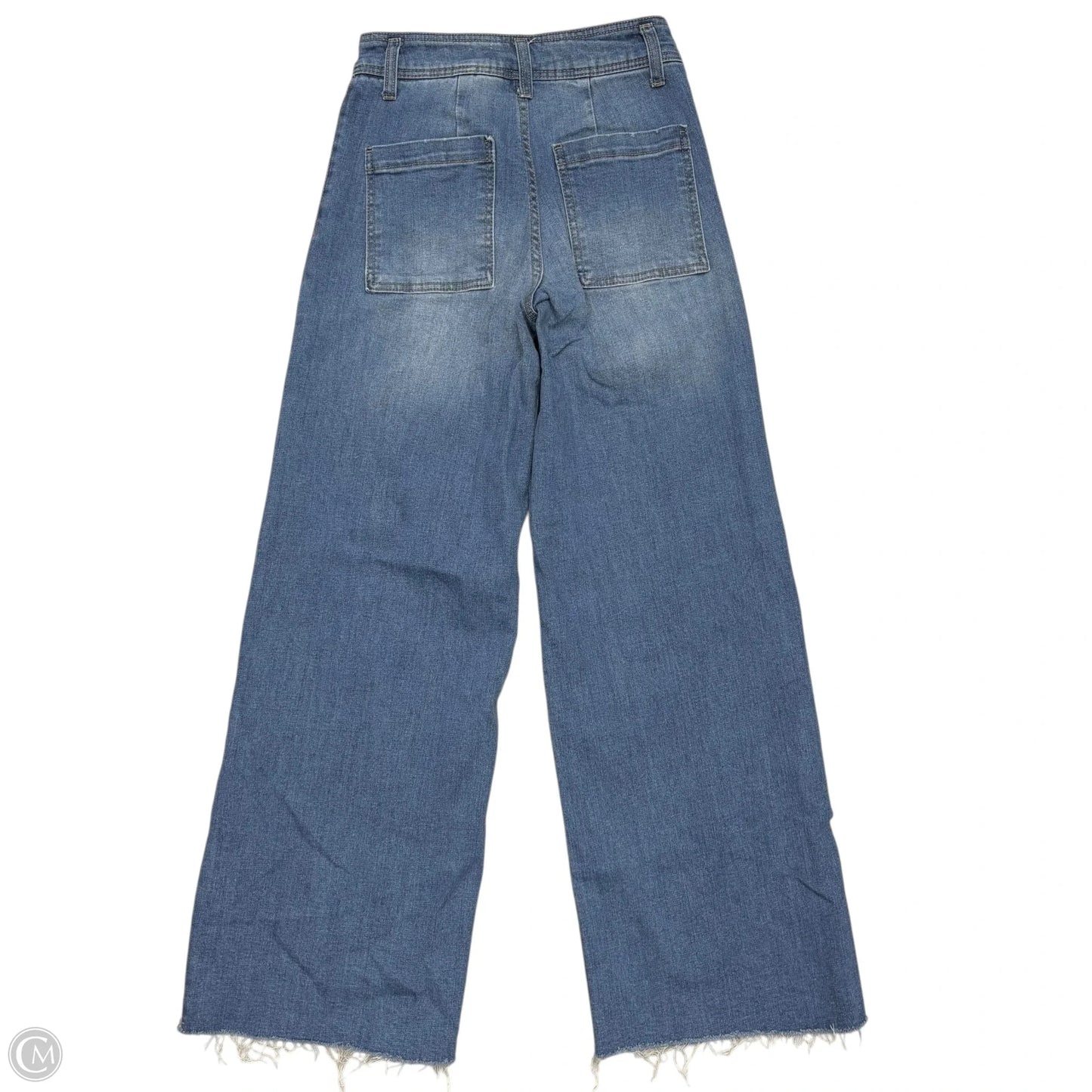 Jeans Wide Leg By Oat In Blue Denim, Size: 2