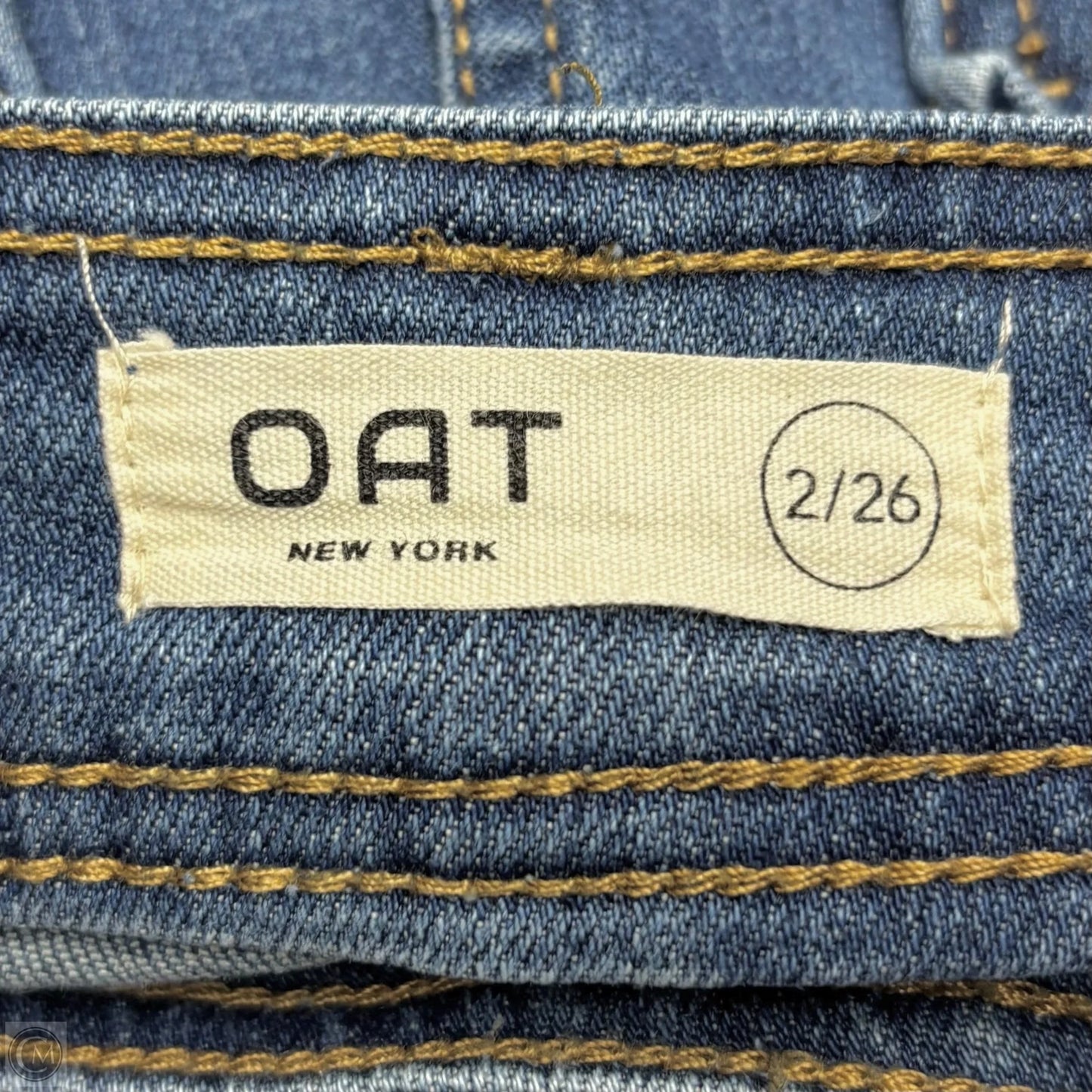 Jeans Wide Leg By Oat In Blue Denim, Size: 2