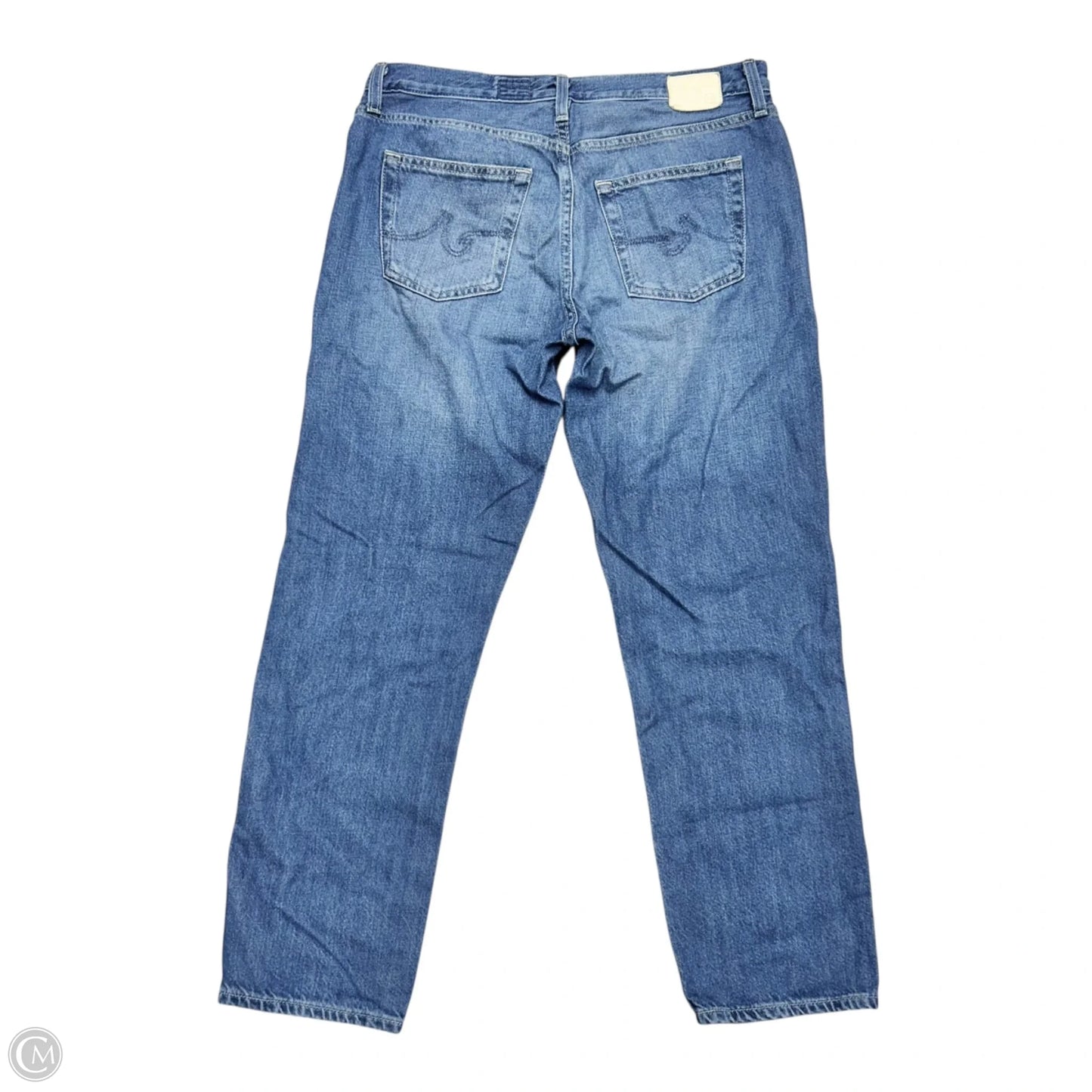 Jeans Boyfriend By Adriano Goldschmied In Blue Denim, Size: 8