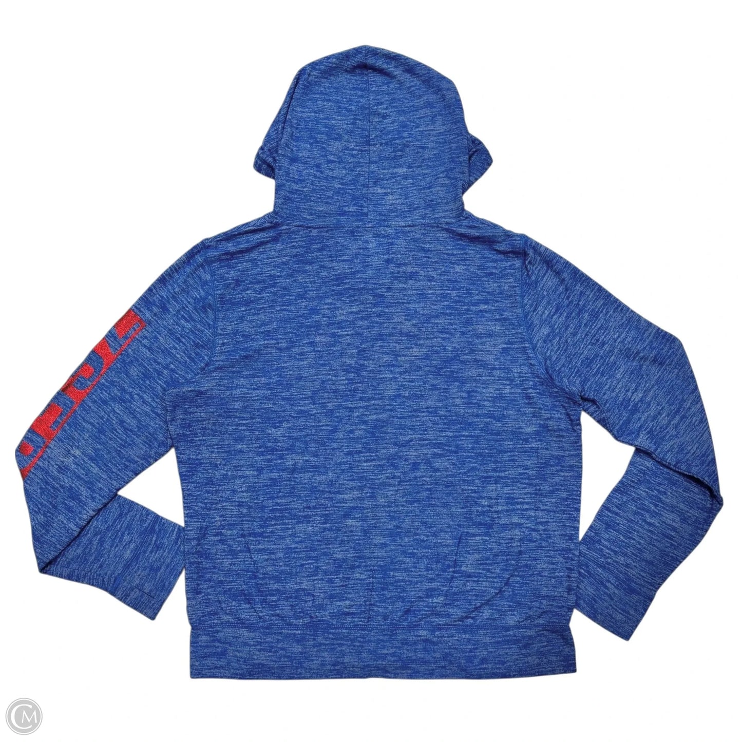 Athletic Jacket By New Era In Blue, Size: Xl