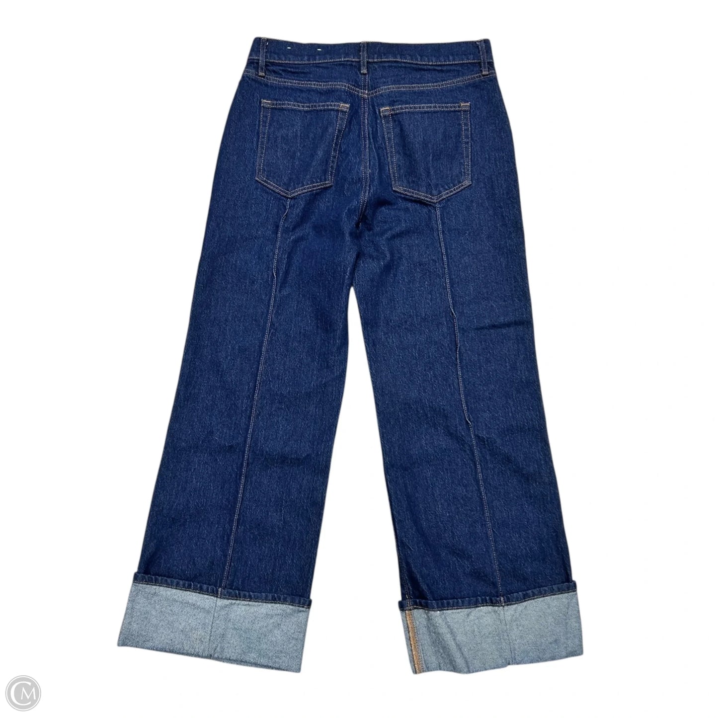 Jeans Wide Leg By Loft In Blue Denim, Size: 6