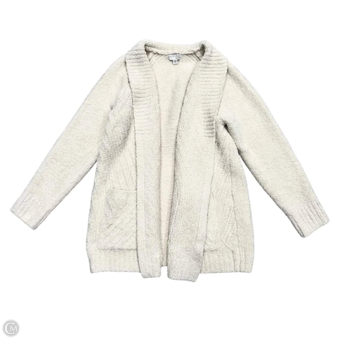 Sweater Cardigan By Barefoot Dreams In Cream, Size: M