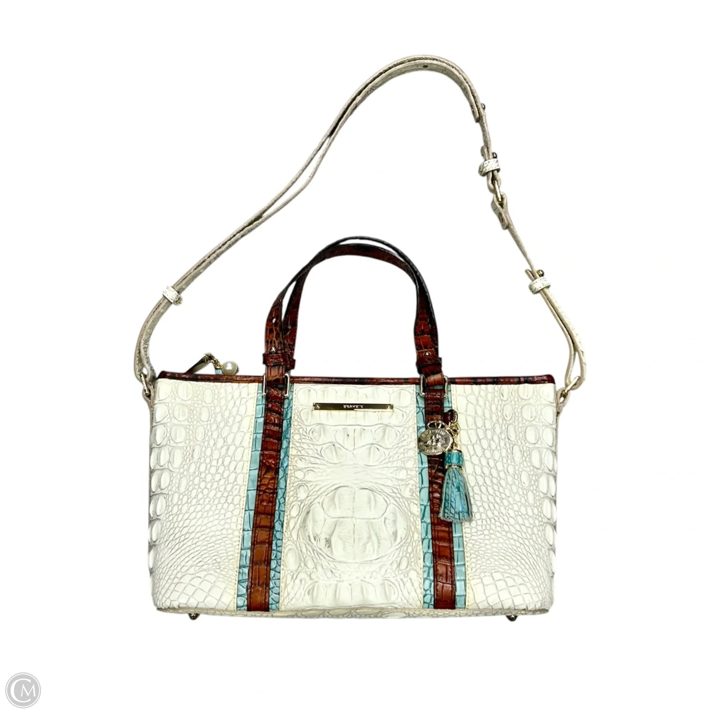 Crossbody Designer By Brahmin, Size: Medium