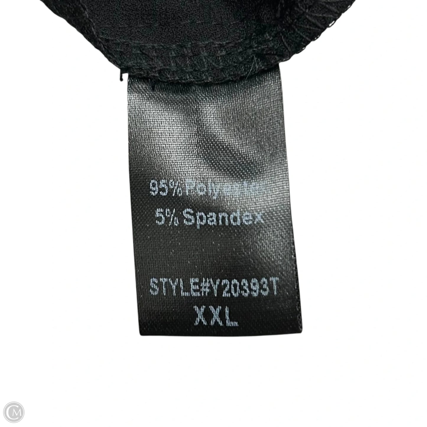 Dress Casual Short By Pomander Place In Black, Size: Xxl