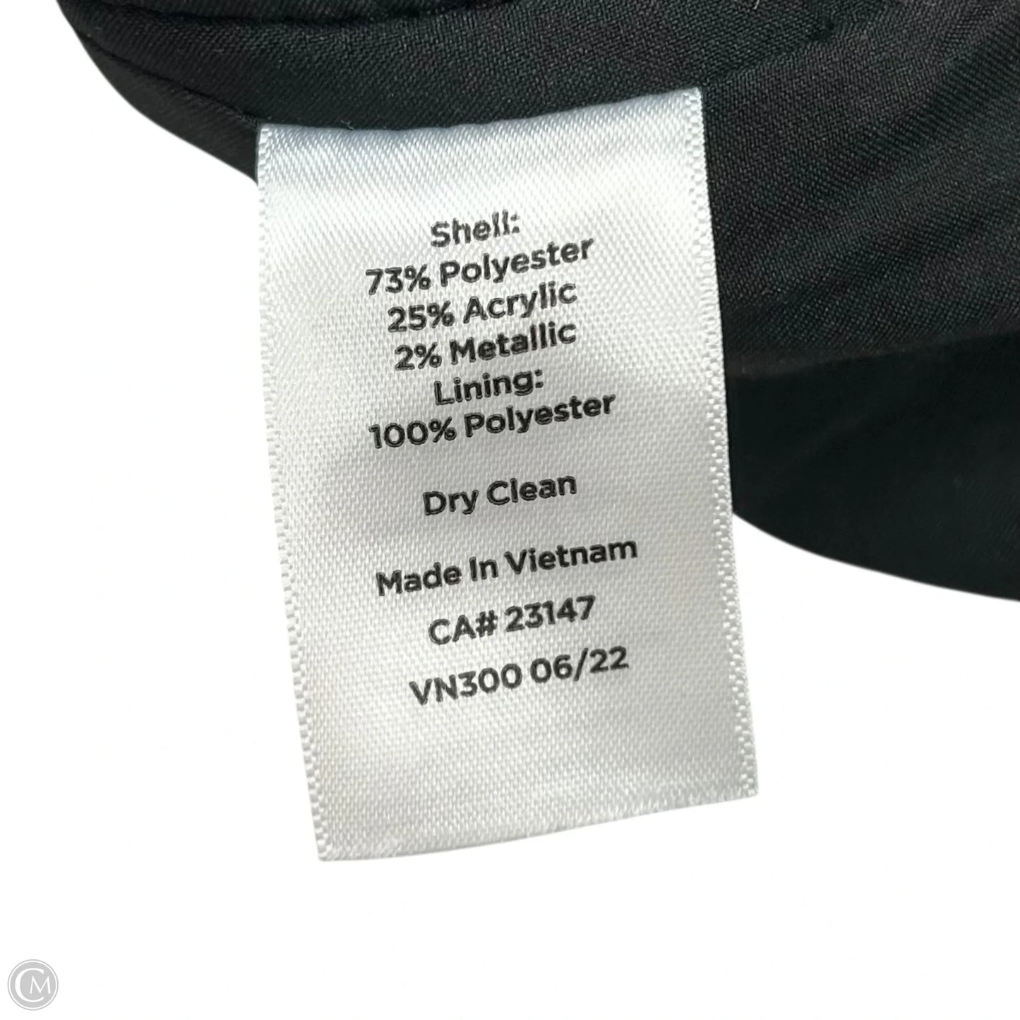 Pants Dress By Talbots In Black & White, Size: 14p