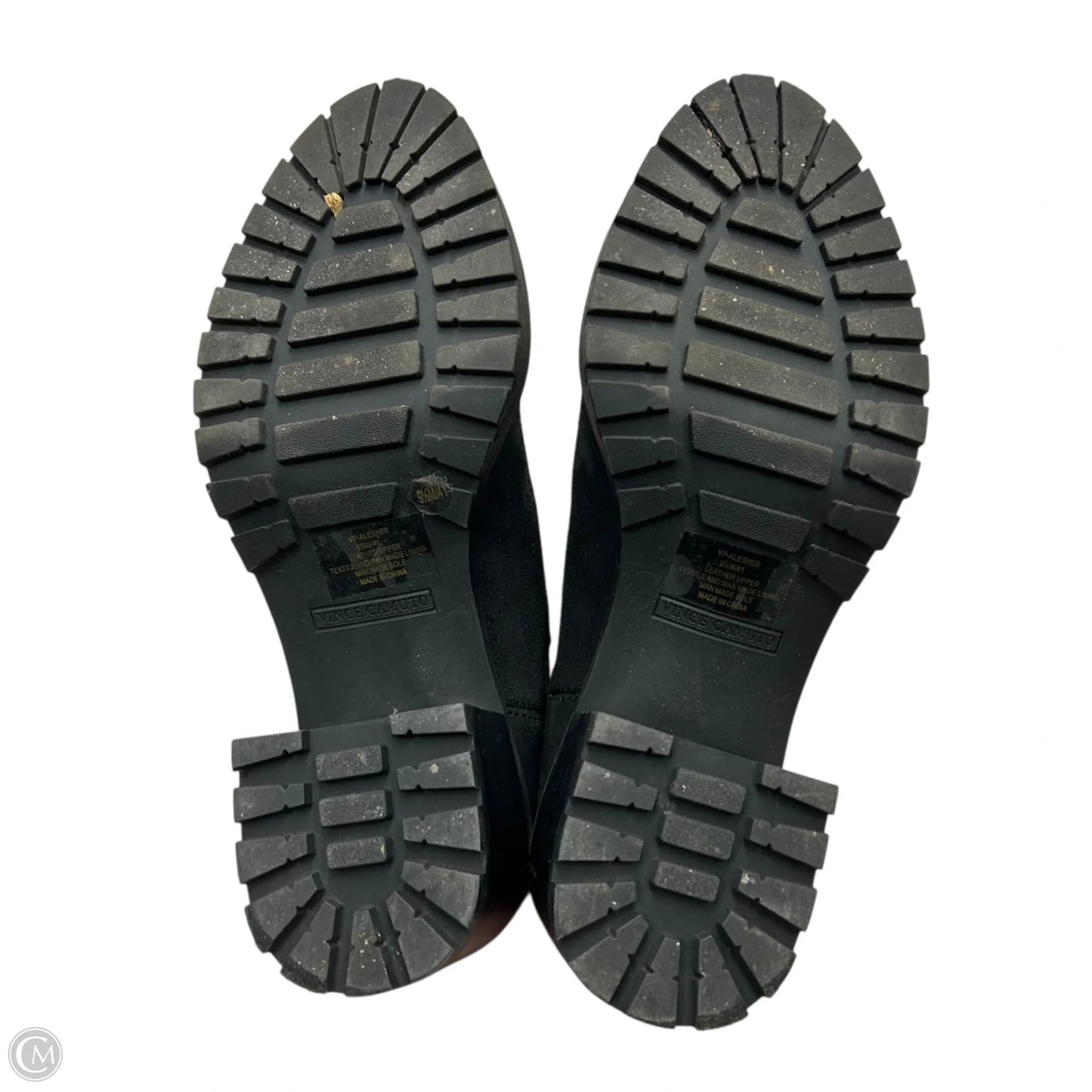 Boots Ankle Heels By Vince Camuto In Black, Size: 9.5