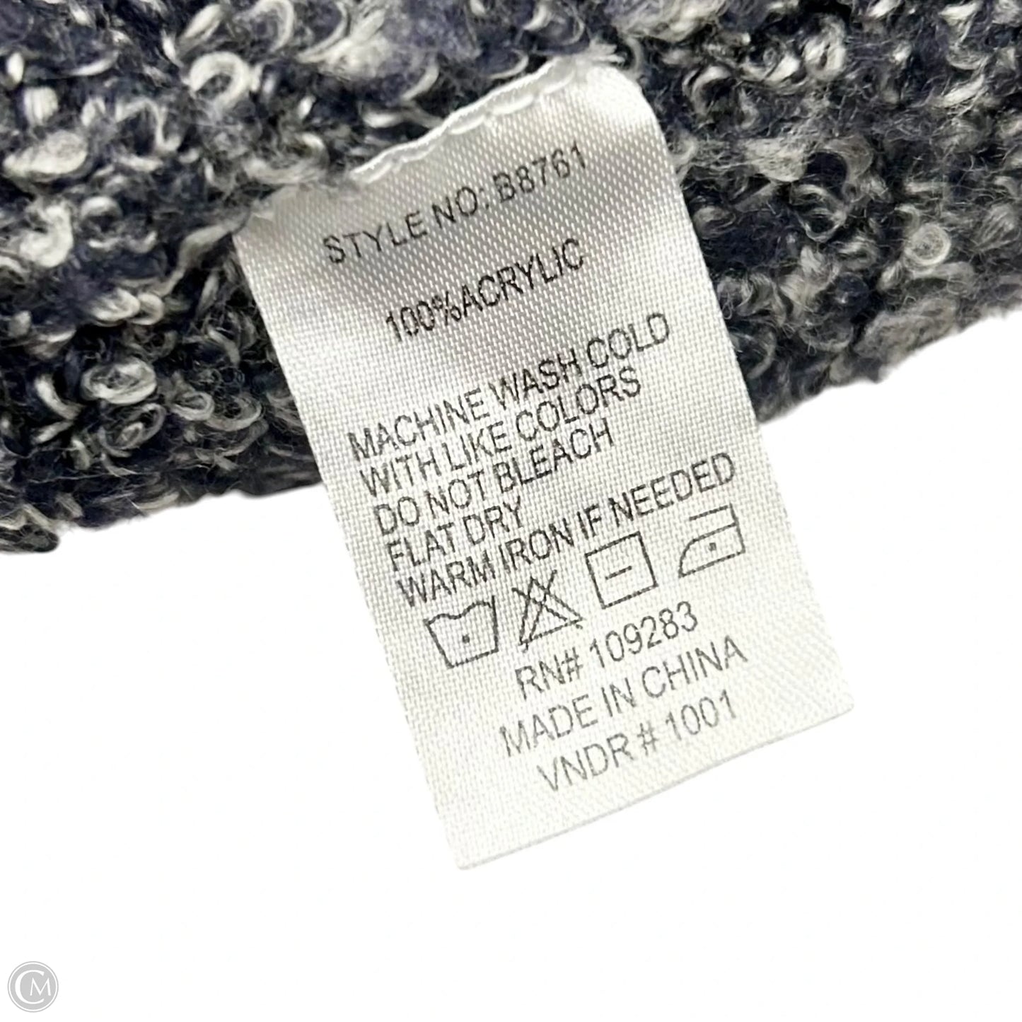 Sweater By Vintage Havana In Navy, Size: S