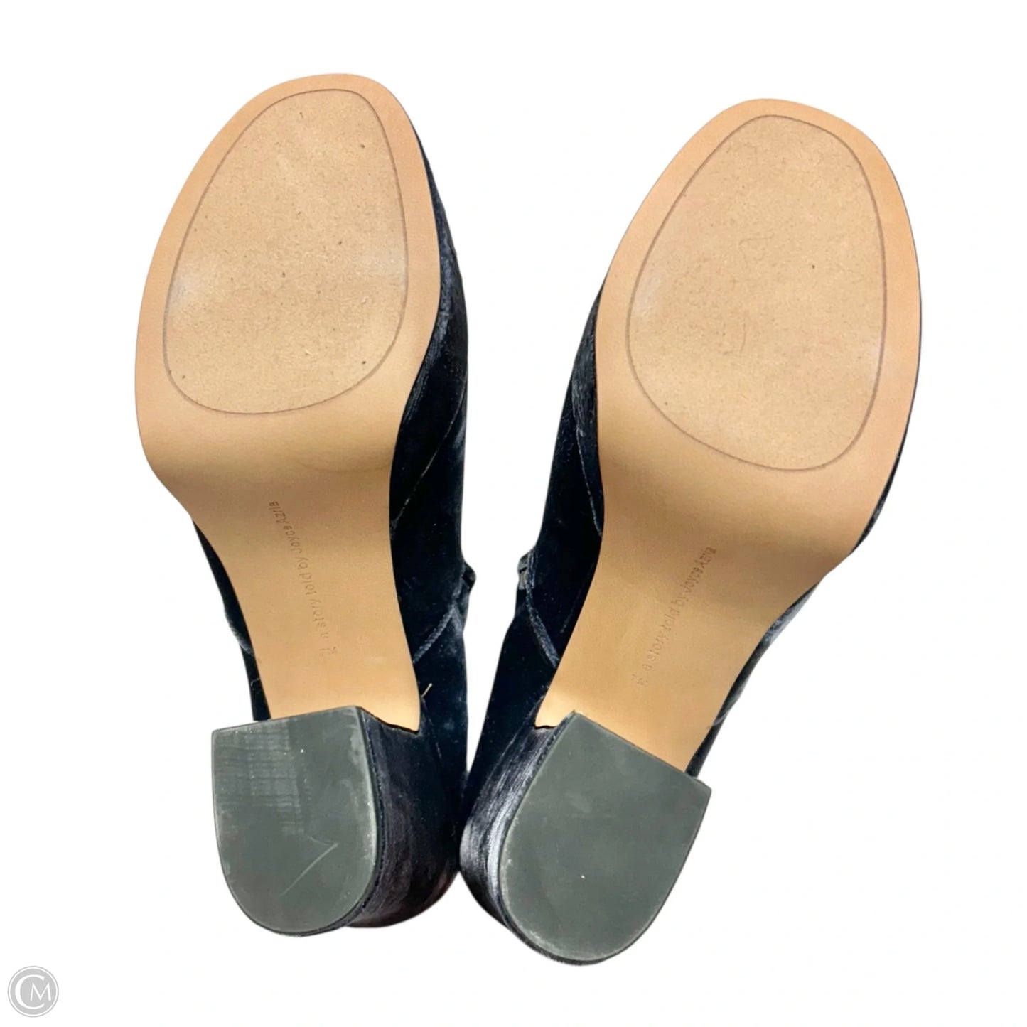 Boots Ankle Heels By Avec Les Filles In Navy, Size: 7