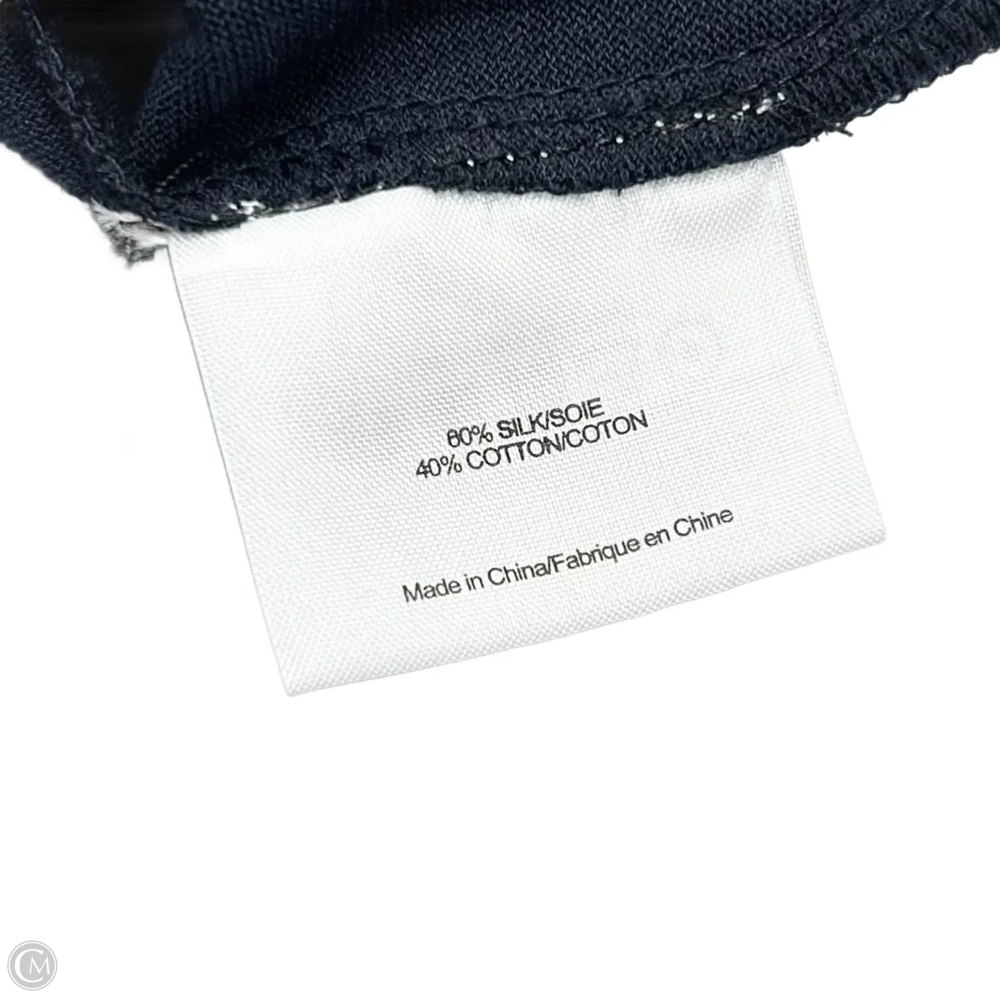 Blouse Designer By Tory Burch In Navy, Size: Xl