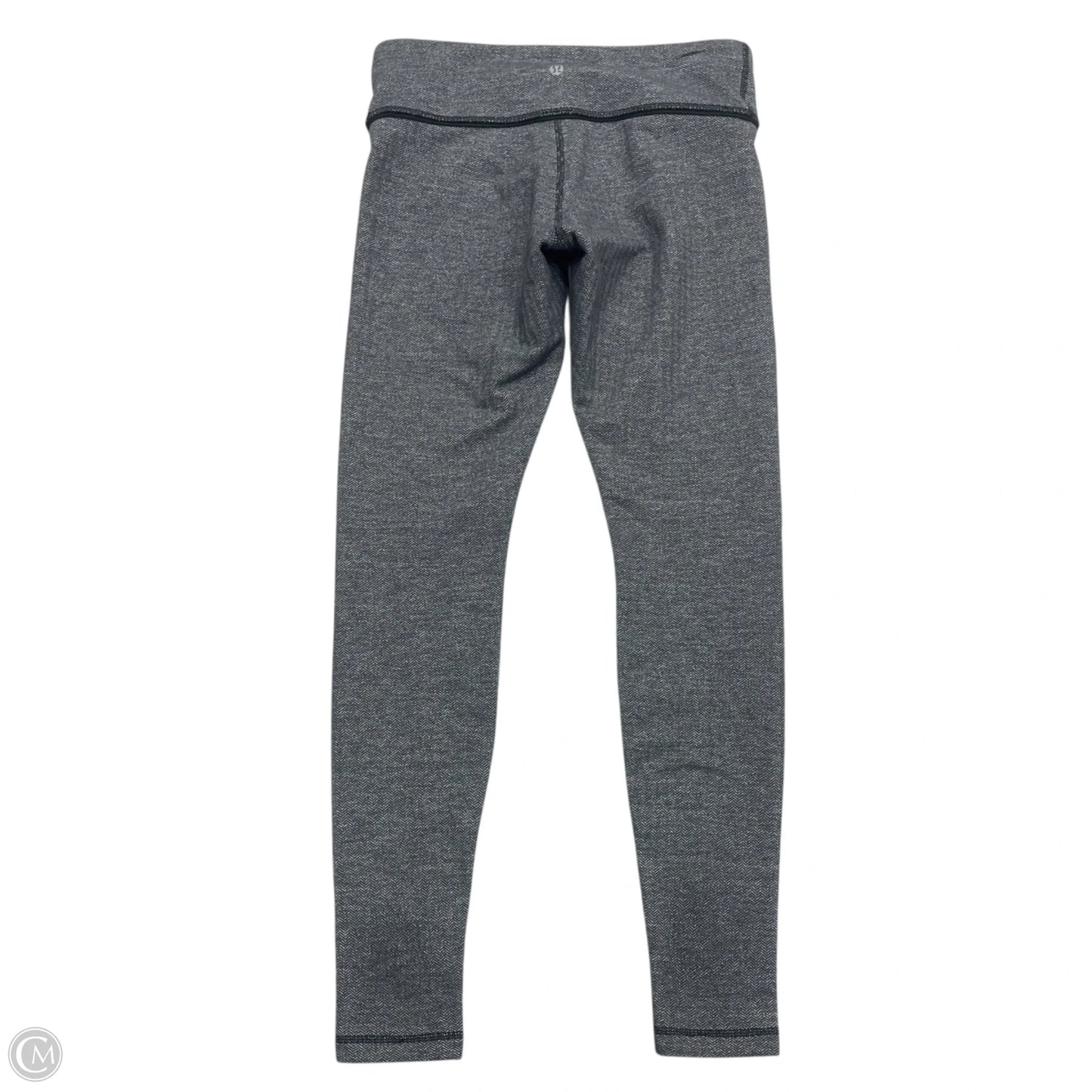 Athletic Leggings By Lululemon In Grey, Size: M