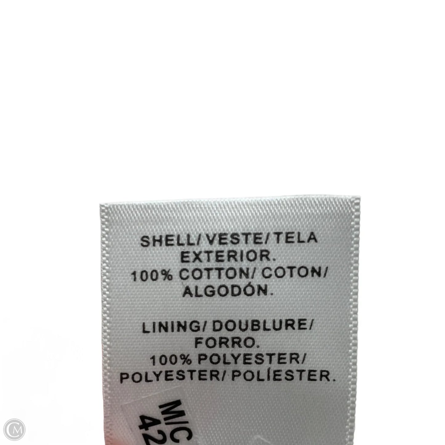 Jacket Shirt By Lucky Brand In Cream, Size: M