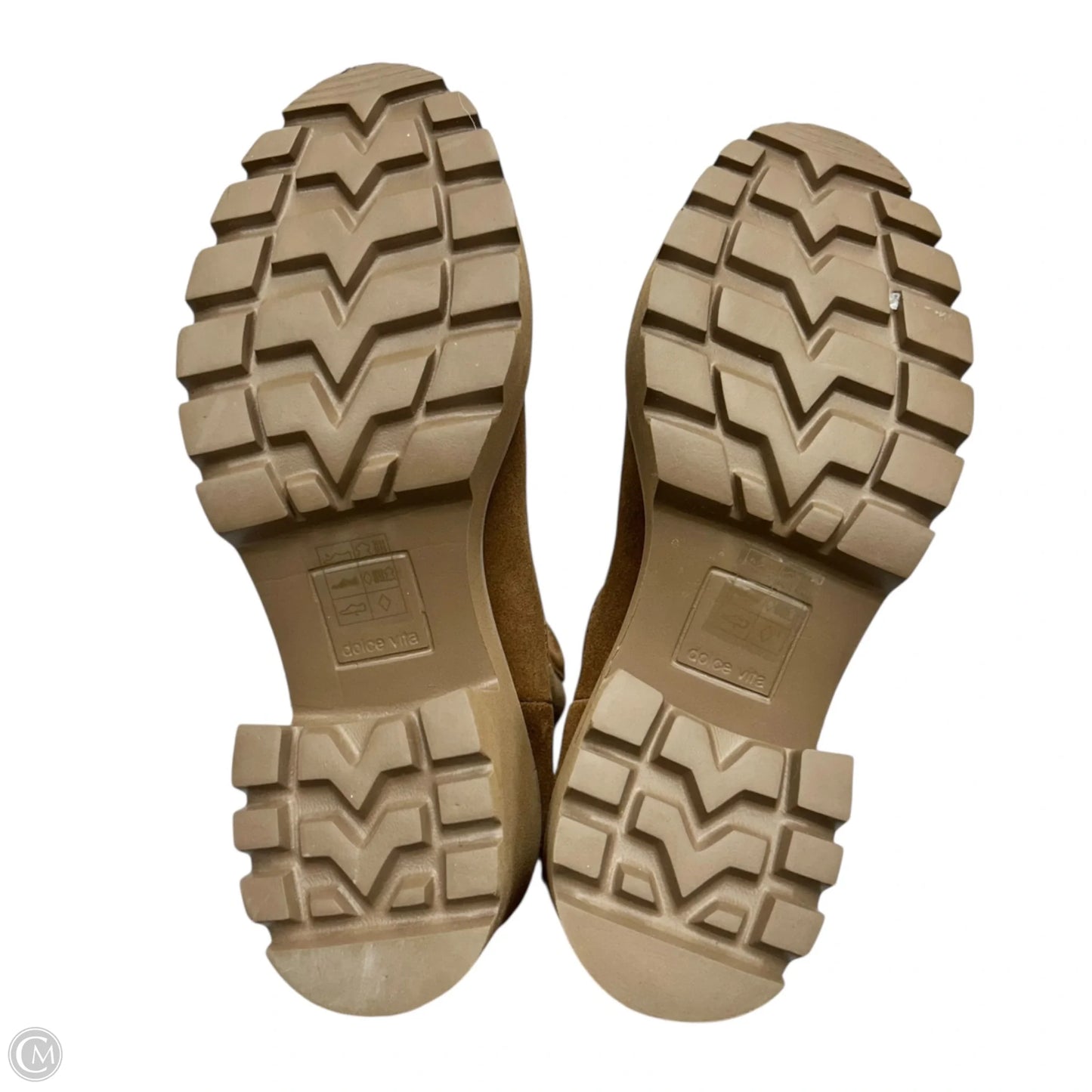 Boots Ankle Heels By Dolce Vita In Brown, Size: 6