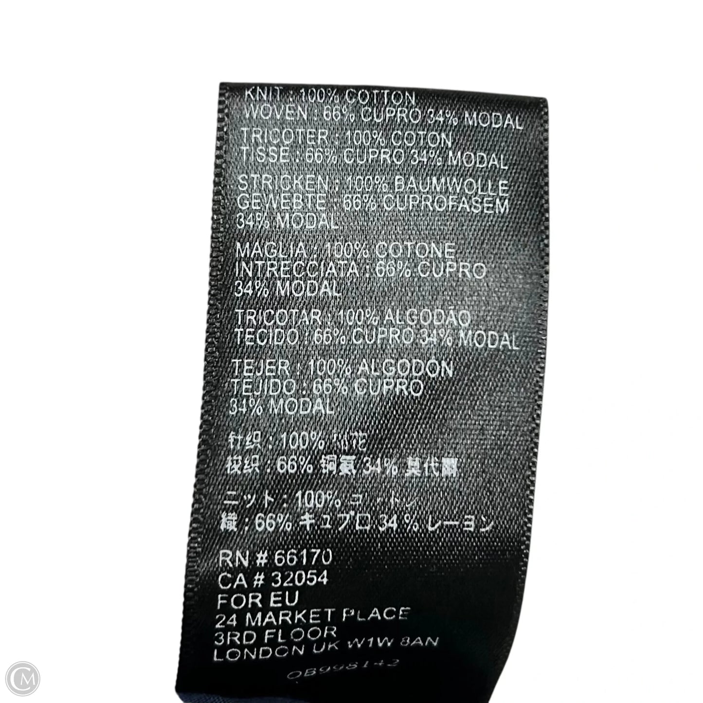 Top Short Sleeve By Anthropologie In Navy, Size: S