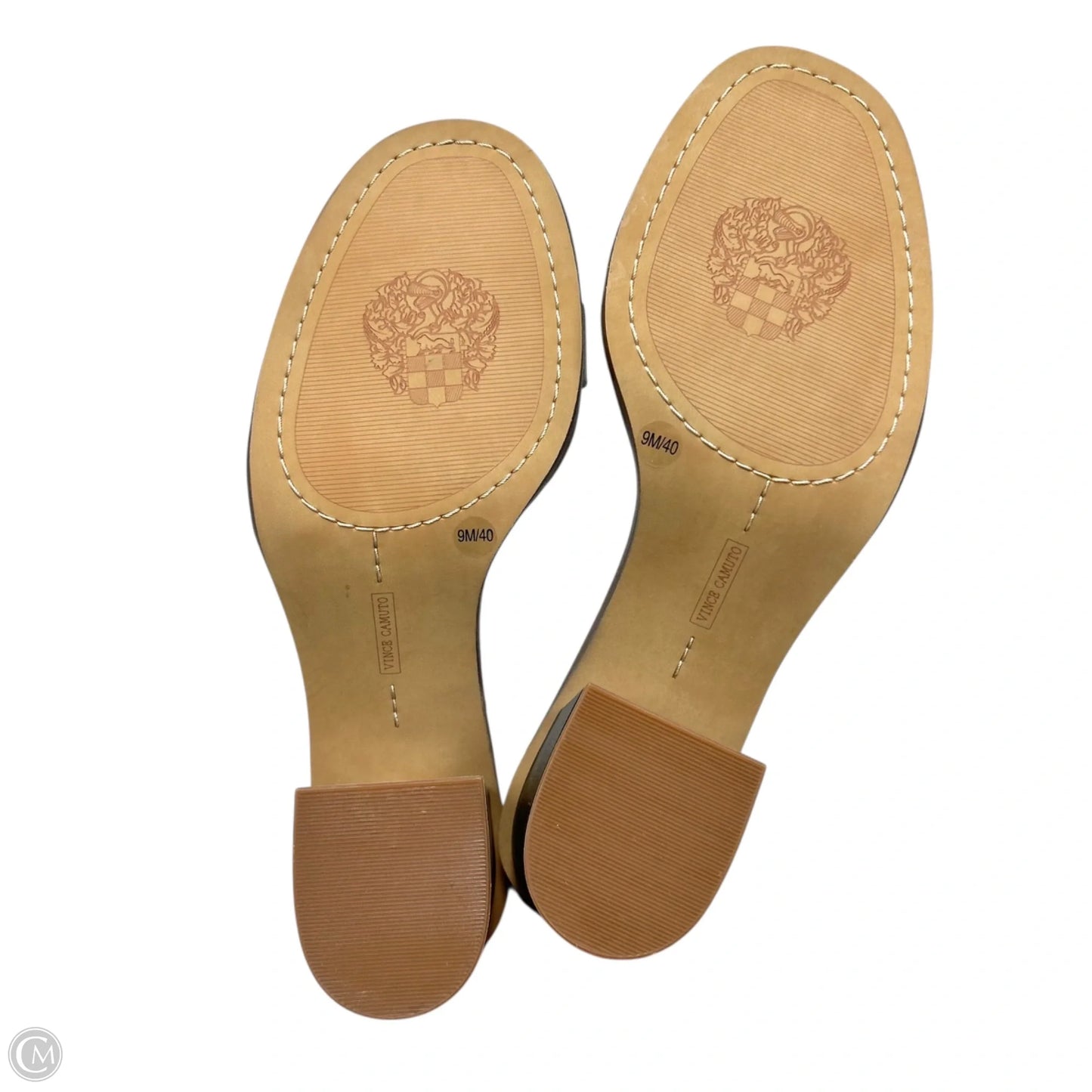 Sandals Heels Block By Vince Camuto In Black, Size: 9