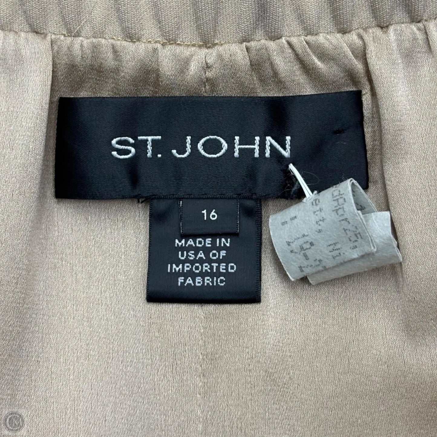 Skirt Luxury Designer By St John Collection In Beige, Size: 16