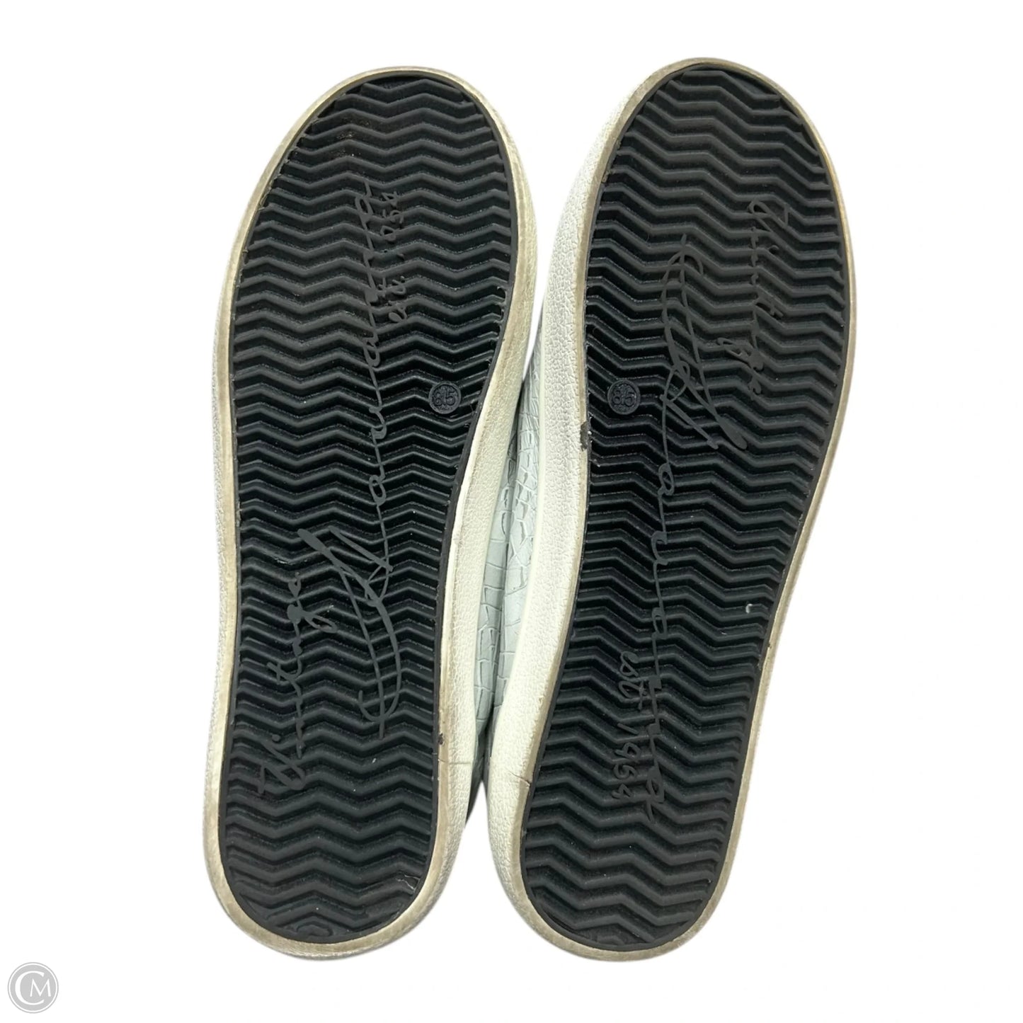 Shoes Sneakers By Vintage Havana In Grey & White, Size: 8.5