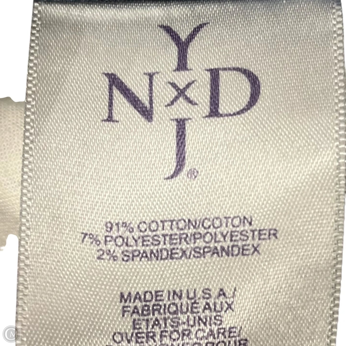 Jeans Skinny By Not Your Daughters Jeans In Blue Denim, Size: 2