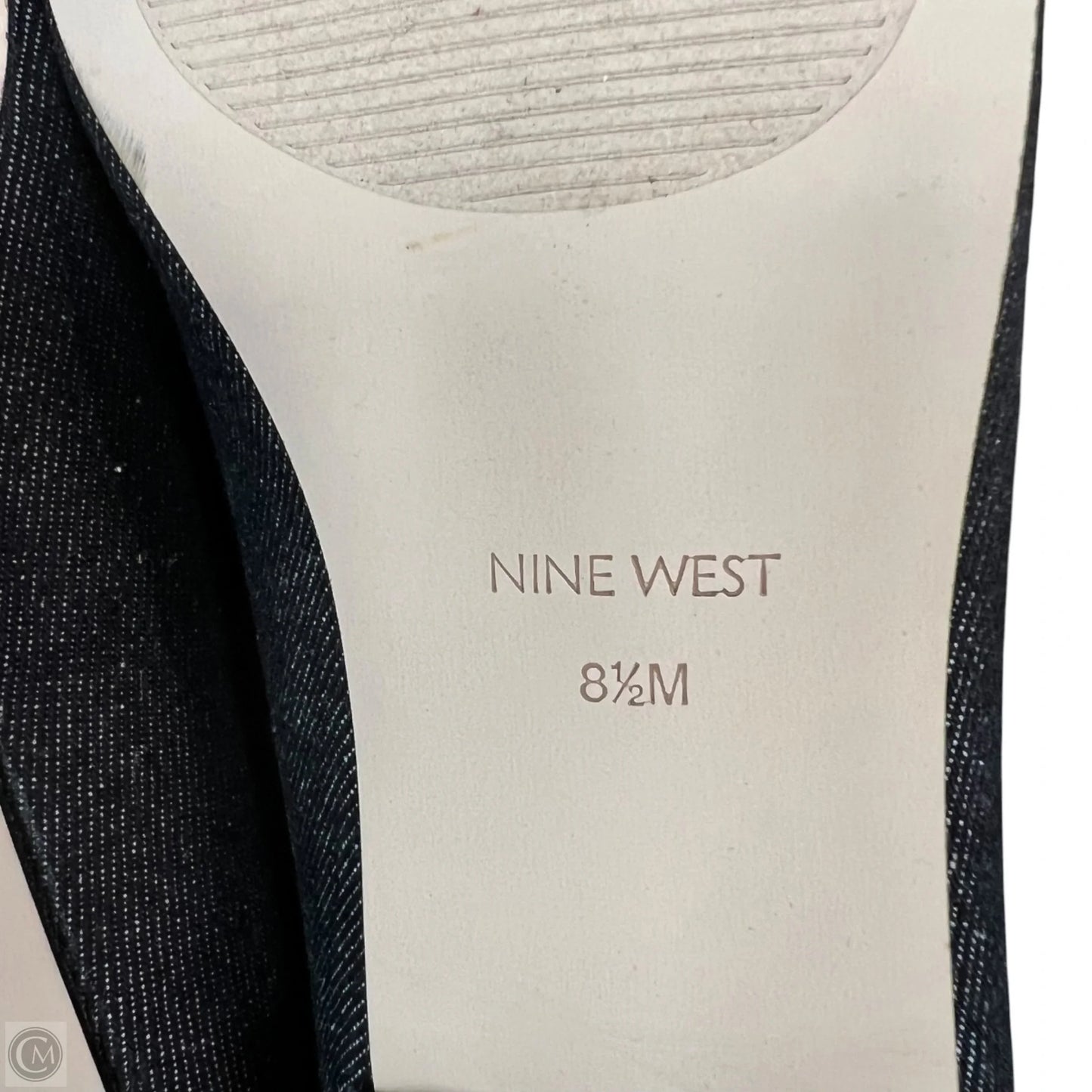 Shoes Flats By Nine West In Black, Size: 8.5