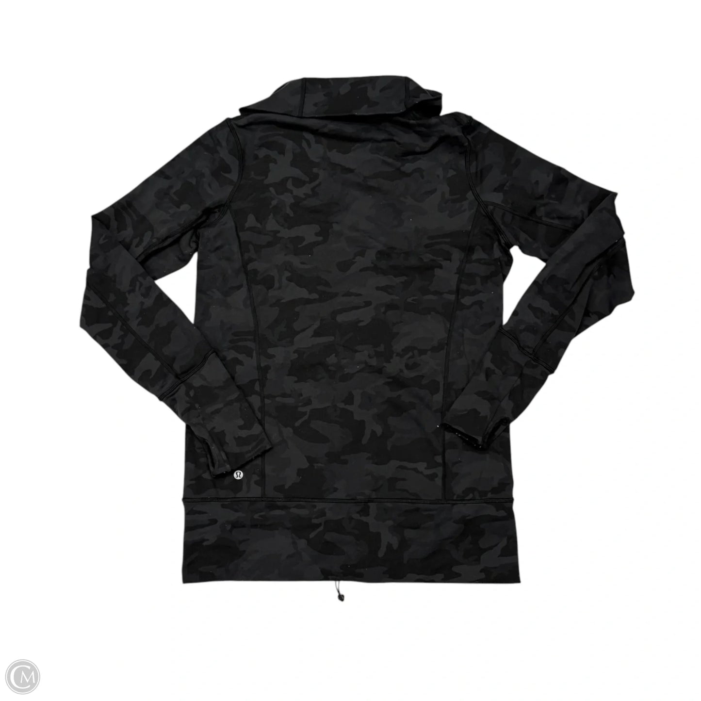 Athletic Jacket By Lululemon In Camouflage Print, Size: M