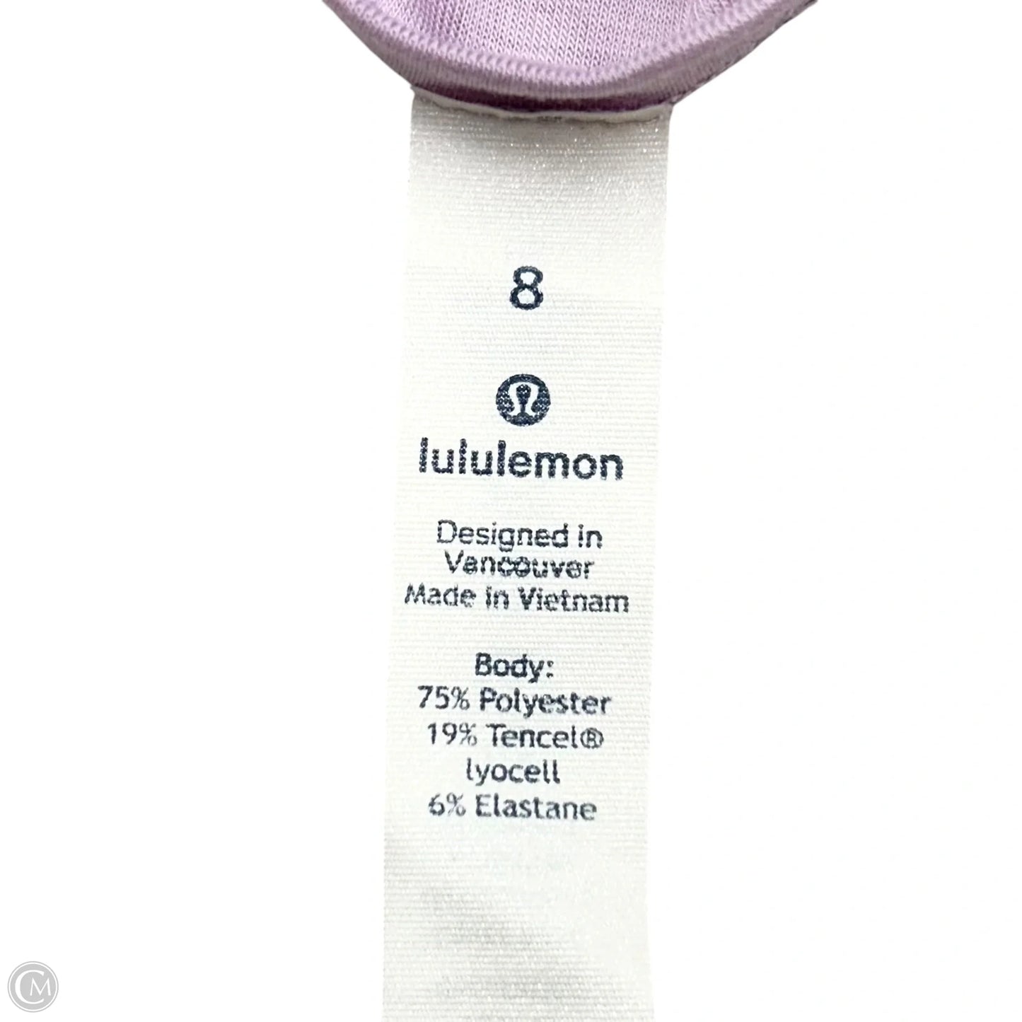 Athletic Tank Top By Lululemon In Purple, Size: M
