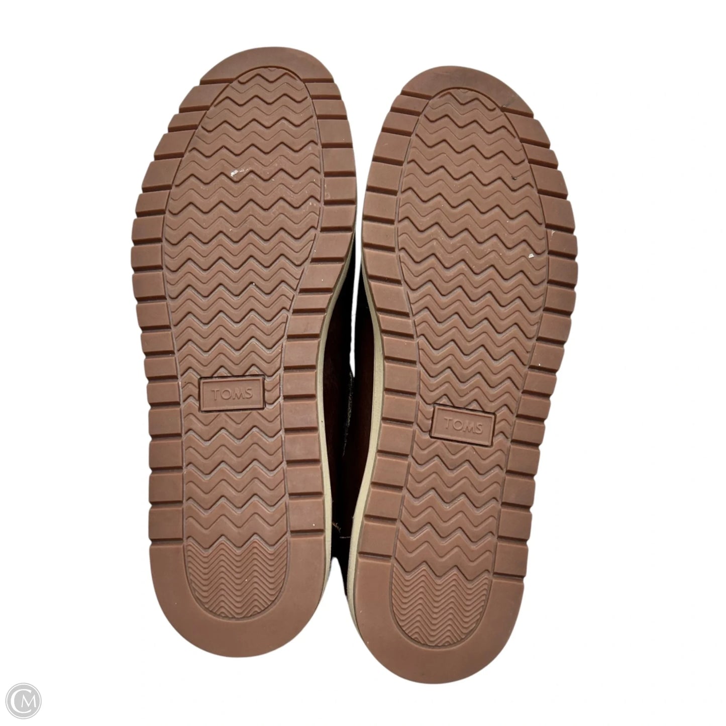 Boots Ankle Flats By Toms In Brown, Size: 8.5